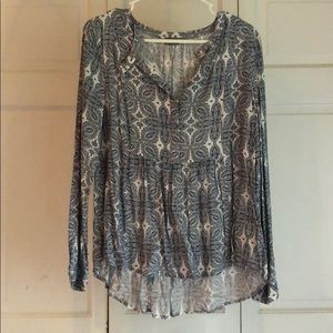 Braeve blouse! Blue design!